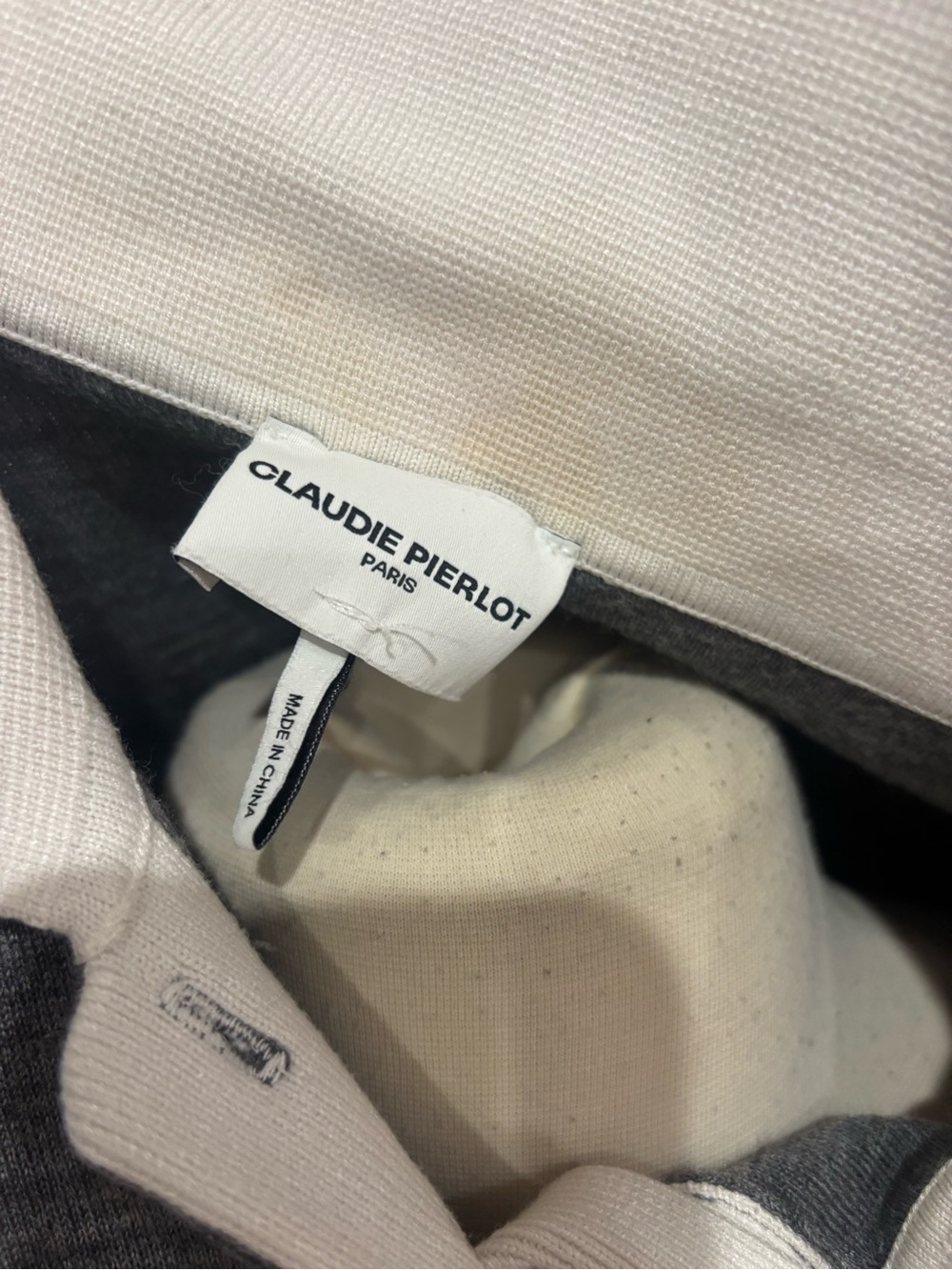 Claudie Pierlot Mirta Rugby Pullover, Size US 10 - Picture 11 of 14